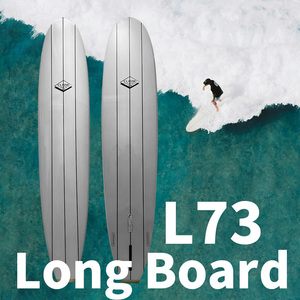 9ft özelleştirilmiş epoksi sörf tahtası Longboards 3 ahşap şeritler yüksek kalite fabrika EPS uzun sörf tahtaları - Product Image 3