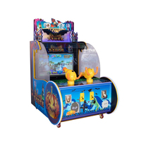 Machine de jeu vidéo commerciale de tir à monnayeur de haute qualité pour enfants, simulateur de pistolet à eau, version anglaise, 2 joueurs, métal et plastique