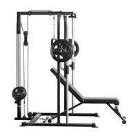 Équipement de fitness TOPTONS, entraîneur multifonctionnel intégré, musculation, entraînement aux poids, squat, Power Frame