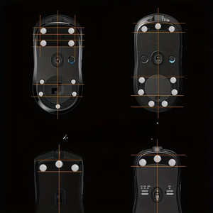 Nhà Máy Bán Buôn 100% PTFE Miếng Đệm Chuột Chuột Giày Trượt Chân Siêu Mịn Cho Kính Chơi Game Giày Trượt Chuột Phổ Chân - Product Image 6