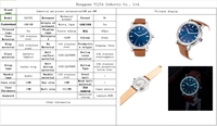 Montres mécaniques de luxe pour hommes, personnalisées, de haute qualité, en acier inoxydable 316l, avec bracelet en cuir lumineux