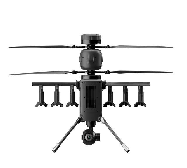 Professional Aerial Photography Coaxial Dual Rotors Helicopter UAV Ultra Quiet 3KG Payload X300 N300