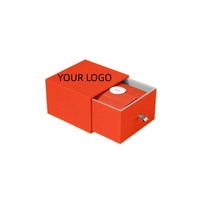 Boîte d'emballage coulissante en carton rigide personnalisée de luxe avec logo pour bijoux, montres, lunettes, cadeaux, cosmétiques avec ruban de tirage