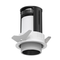 Plafonnier encastré orientable 8W 10W, projecteur extensible à angle réglable, downlights COB d'intérieur, blanc chaud, métal, 220V