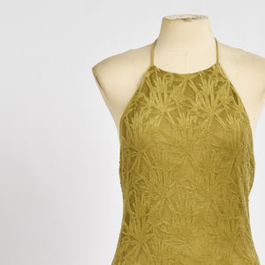 เดรสยาวของผู้หญิงชุดเดรสแบบคล้องคอ - Product Image 4