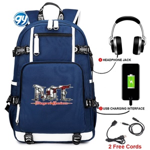 Zaini Anime Attack on Titan, Zaino per Laptop con Porta USB, Grande Capacità, per Ragazzi e Bambini - Product Image 6