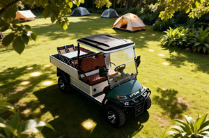 Voiturette de golf tout-terrain A827.H8G, zone de chargement spacieuse servant de plateforme de visionnage <span class=keywords><strong>pour</strong></span> soirée cinéma en plein air - Product Image 3