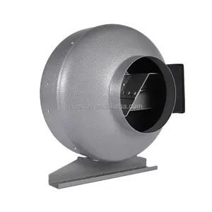 5 6 Inch Low Noise Metal Household Kitchen Bathroom Mute Round Ventilation Vent Pipe Wall Mounted Exhaust Fan