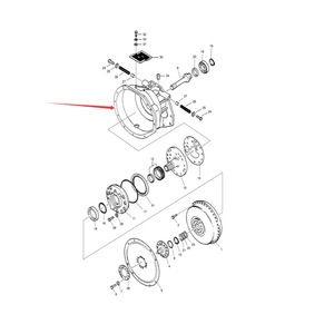 Carcasa de Caja de Cambios Daewoo D15S D18S, Unidad de Reducción de Transmisión para Reparación de Montacargas, Pieza Nueva de Repuesto - Product Image 1