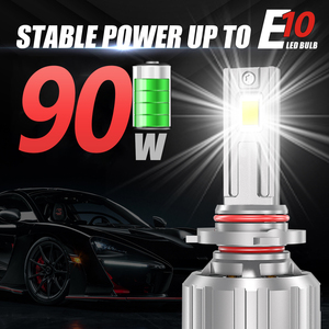 Xenon plus 200W 48000Lm <span class=keywords><strong>E10</strong></span> H4 H7 H11 9005 9006 ampoule de voiture Led phare Super lumineux lampe Automobile - Product Image 4