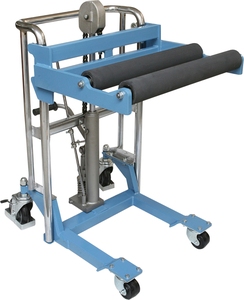 Elevador de rodillos hidráulico <span class=keywords><strong>manual</strong></span> portátil de <span class=keywords><strong>1000kg</strong></span> para mesas elevadoras - Product Image 4