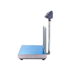 Báscula de plataforma digital industrial de alta resistencia Veidt con barandilla, sin indicador, modelo TCS-5 Heavy - Product Image 2