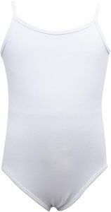 Maillot de Ballet Tipo Camisola para Niñas – Maillot de Danza de Algodón Suave con Tirantes Ajustables y Forro Completo en la Parte Delantera - Product Image 5