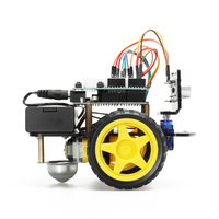 Voiture robot intelligente WiFi ODM 2025 avec évitement d'obstacles par ultrasons ESP8266 D1 Kit de voiture robot WiFi