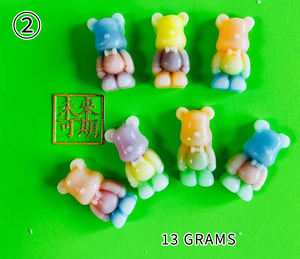 الشركة المصنعة للبيع بالجملة حلوى الفواكه الصمغية مع زجاجة شمع التغليف أغلفة شعار مخصص متعدد الألوان على شكل كرتون - Product Image 3