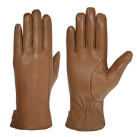 Fabricant de gants professionnels doublure tricotée en peau de chèvre classique hiver chaud écran tactile gants en cuir pour hommes et femmes