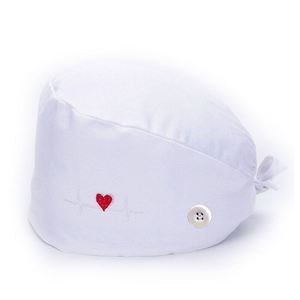 Gorro Quirúrgico de Algodón con Logotipo Personalizado al por Mayor, Gorro de Enfermera con Forro de Satén para Médico - Product Image 3