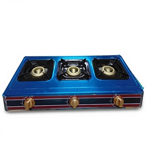 Zhanbang S-7003R Dubbele Gasfornuis LPG Gasfornuis met Piezo-ontsteking Energiebesparend 2 Branders Buiten-/Camping- & Tafelgebruik - Product Image 1