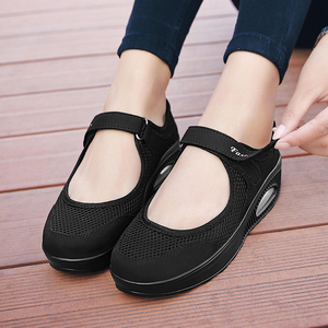 Zapatos Planos de Plataforma para Mujer, Talla Grande 42, Transpirables, de Malla, Casuales, Tipo Náuticos - Product Image 5