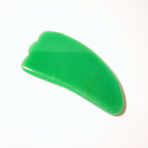 HZ Wholesale Rodillo Gua Sha de Aventurina Verde para Masaje Facial, Material de Aventurina Verde y Material de Mango de Jade - Product Image 2