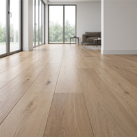 Cheap Factory Price Modern Brushed Multilayer European White Oak Timber Engineered Flooring