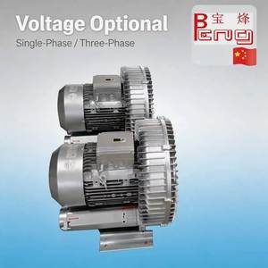 Souffleur annulaire à canal latéral à vortex économe en énergie pour le refroidissement et le dégivrage des lyophilisateurs 250W-25kW - Product Image 1