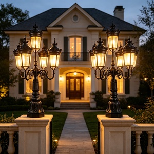 Lámpara de Patio LED Moderna de Lujo, Fabricada en Aluminio Fundido, IP65 Impermeable y de Ahorro de Energía - Product Image 4