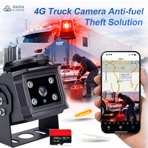 Caméra embarquée 4G avec GPS, enregistreur vidéo mobile, surveillance vidéo en temps réel, système de caméra pour flotte de camions de livraison - Product Image 1