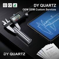 Tubo de Cuarzo de Sílice Fundido de Alta Calidad al por Mayor, Tubo de Vidrio Transparente Resistente al Calor para Diversas Aplicaciones Industriales OEM ODM