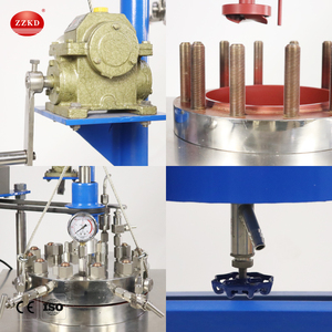เครื่องปฏิกรณ์10L ความดันสูงพร้อมแจ็กเก็ตความร้อนและมาตรวัดความดัน - Product Image 6