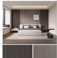 Rouleau de papier peint auto-adhésif en PVC insonorisé décoration de la maison pour chambre à coucher salon mousse WPC SXP autocollant mural SXP papier peint