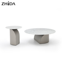 Table basse de salon moderne Zhida en bois, facile à nettoyer, table à café combinée