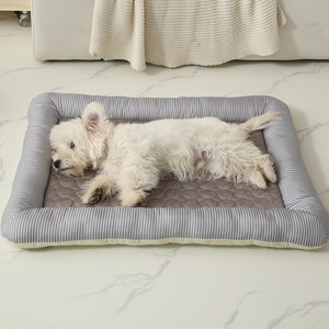 Wholesale Custom Pet Product Summer Cooling Ice Silk Dog Mat Anti-slip Pet <b>Sofa</b> <b>Bed</b> Washable Cooling Pad - Product Image 3