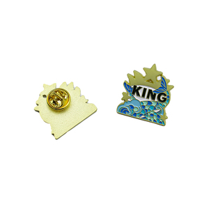 Pins metálicos al por mayor, pins de estrella, pins con patrón geométrico, pins de esmalte suave y duro, pins promocionales de marca. - Product Image 2