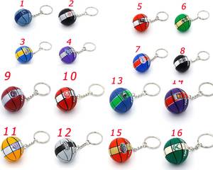 LLavero de balón de fútbol de buena calidad, Mini modelo de patines, soporte para fanáticos del baloncesto - Product Image 3