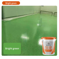 Revêtement de Sol Époxy Autolissant Effet Marbre avec Flocons de Sable Coloré Peinture Époxy pour une Protection de Sol Améliorée