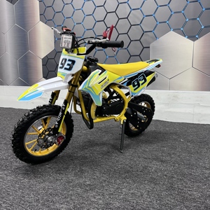 Motocyclette miniature à essence 49cc 2 temps pour enfants, démarrage électrique - Product Image 3