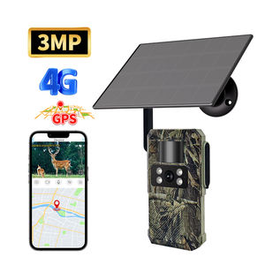 Caméra 4G LTE à énergie solaire pour le sentier <span class=keywords><strong>de</strong></span> <span class=keywords><strong>chasse</strong></span> à la faune Ubox Ucon App <span class=keywords><strong>Camara</strong></span> avec vision nocturne 950nm IP66 étanche - Product Image 1