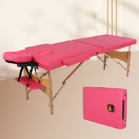 Fabrik-Großhandel Klappbare Holz-Massageliege und Tragbarer Schönheits-Massagetisch