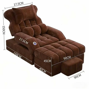 Sillón Eléctrico para Pedicura y Masaje de Pies, Cama de Terapia Podal, Sillón Reclinable para Baño de Pies y Cuidado de Uñas - Product Image 4