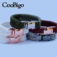 Boucles à dégagement latéral en métal attache boucle Clip sangle ceinture sangle paracorde Bracelet sac matériel sac à dos DIY accessoire 10.8mm