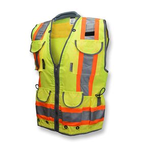 Veste de gilet de réflecteur de Saftey de fabrication professionnelle de la Chine extérieure - Product Image 5