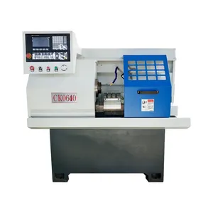 Ck 0640 china usado 2 eixos mini cnc torno torno torno metal pequeno torno