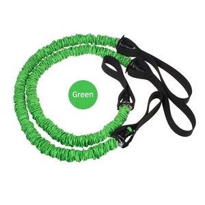 Rouleau Abdominal Multifonctionnel Écologique et Durable à 4 Roues avec Bandes de Résistance Robustes, Conception Portable <span class=keywords><strong>pour</strong></span> Exercices <span class=keywords><strong>des</strong></span> Jambes, Fessiers et Orteils - Product Image 5