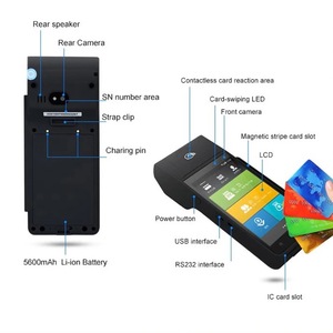 Z90 <span class=keywords><strong>Android</strong></span> 7.1/12.0 đi 4 gam Wifi <span class=keywords><strong>Android</strong></span> cầm Tay POS EDC thẻ <span class=keywords><strong>Swipe</strong></span> máy với Máy in POS hệ thống - Product Image 3