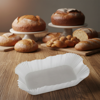 Papier silicone de qualité alimentaire, moules à gâteau jetables antiadhésifs, doublures pour pains