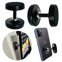 Support de téléphone magnétique double face Gym N52 aimants puissants anti-chute support de téléphone portable Angle de réglage 360 degrés support d'accessoires