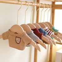 Mignon sweat à capuche en crochet de 30cm peut être personnalisé avec des mini vêtements en coton jouets en peluche ours en peluche et poupées