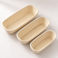 Panier de levage en rotin naturel fait main pour boulangerie au levain et programmes de vente au détail – Fabricant OEM