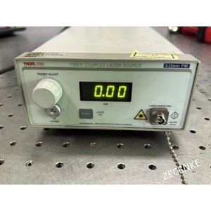 Source laser à <span class=keywords><strong>fibre</strong></span> optique ThorLabs S1FC637 avec 2 clés utilisées, <span class=keywords><strong>fonctionne</strong></span> - Product Image 2